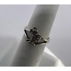 925 Sterling Silver & Walt Disney Prods.sis Ring Size 5